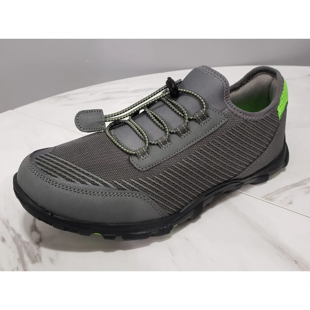 JBU BY JAMBU Men's Rainier GRAY All-Weather Rock Climbing/Hiking Sneaker Size 9